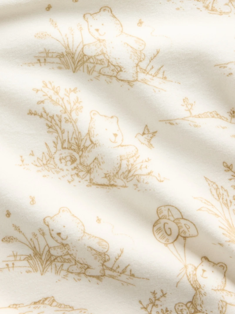 Ensemble cache-couche en tricot soyeux pour Béb