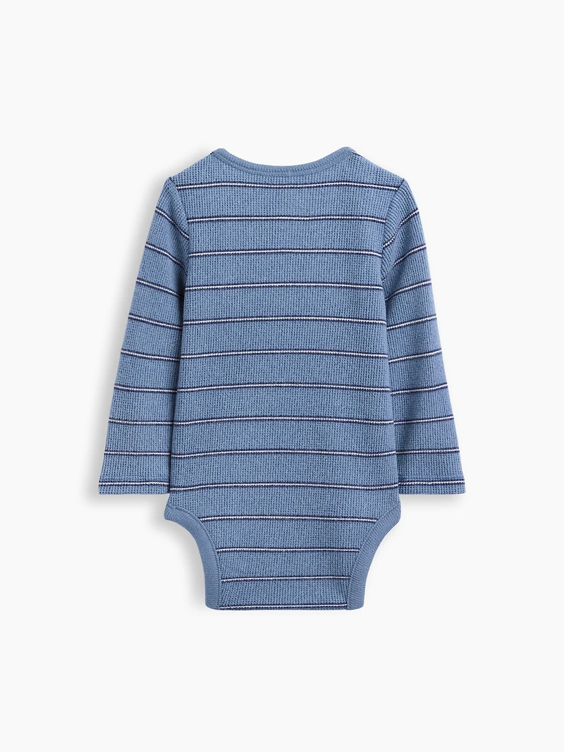 Cache-couche gaufré en tricot soyeux pour Bébé