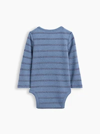 Cache-couche gaufré en tricot soyeux pour Bébé