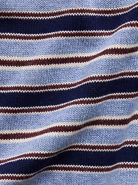 100% Cotton Relaxed Polo Shirt Sweater