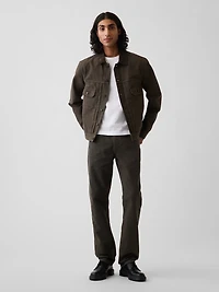 Canvas Relaxed Straight Jeans