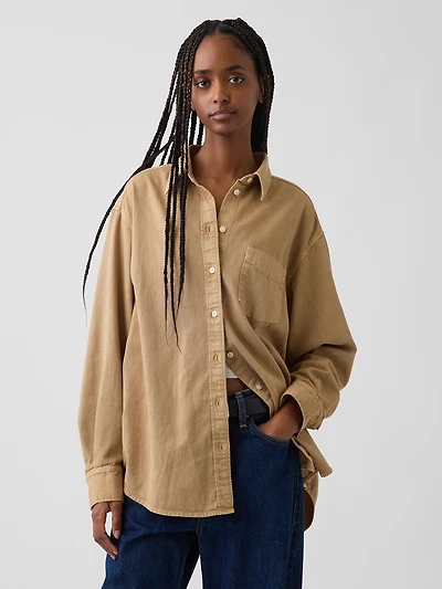 Denim Big Shirt