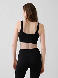 GapFit Smooth Square-Neck Sports Bra