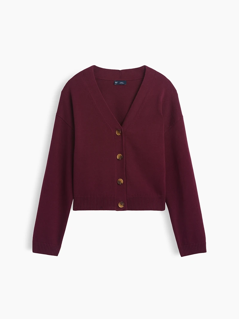 100% Cotton Oversized Cardigan Sweater