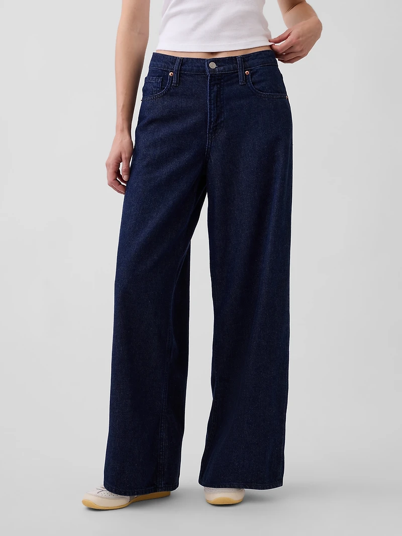 Mid Rise UltraSoft Baggy Jeans