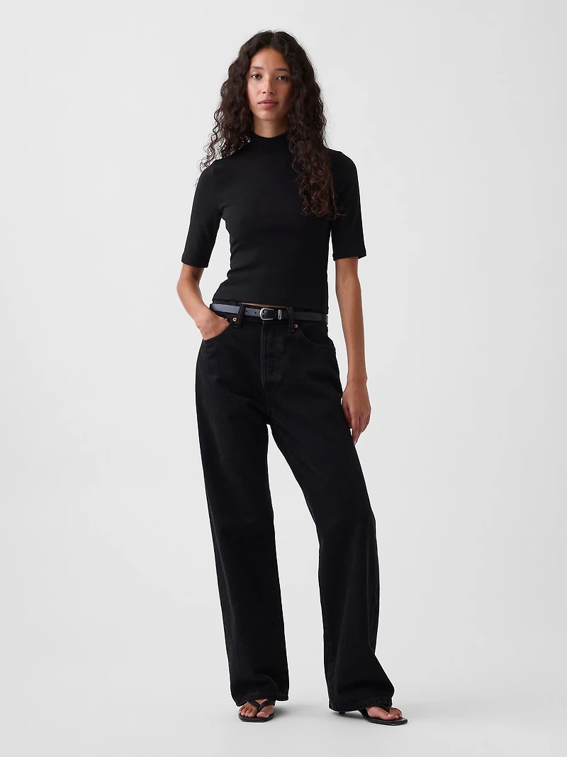 Modern Mockneck T-Shirt