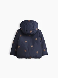 Veste rembourrée en tissu recyclé à épaisseur moyenne pour Bébé et Tout-petit