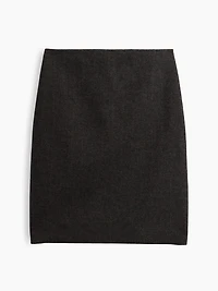 Herringbone Knee-Length Skirt