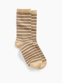Rib Stripe Socks