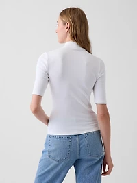 Modern Mockneck T-Shirt
