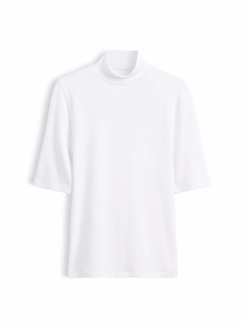 Modern Mockneck T-Shirt