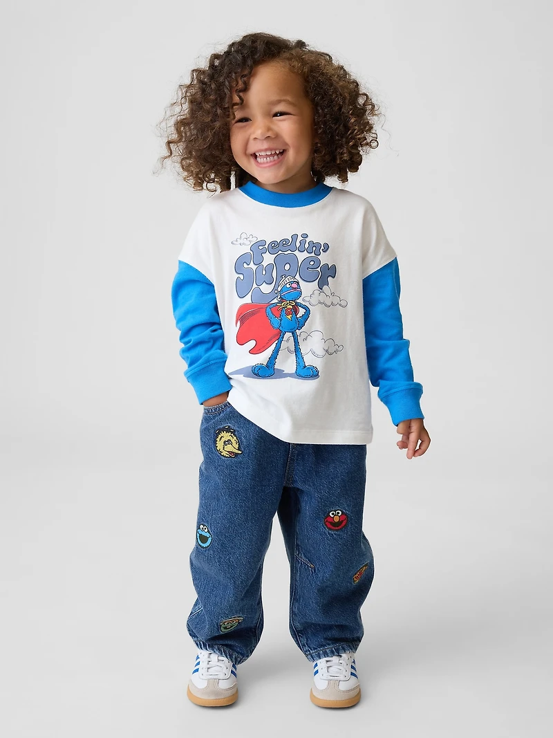 T-shirt à imprimé Sesame Street pour Bébé et Tout-petit