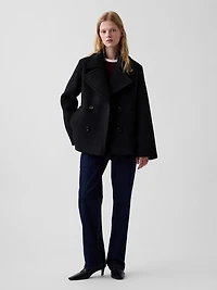 Wool-Blend Peacoat