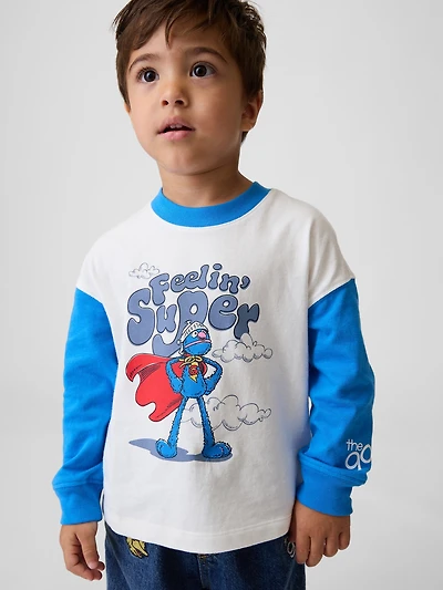 T-shirt à imprimé Sesame Street pour Bébé et Tout-petit