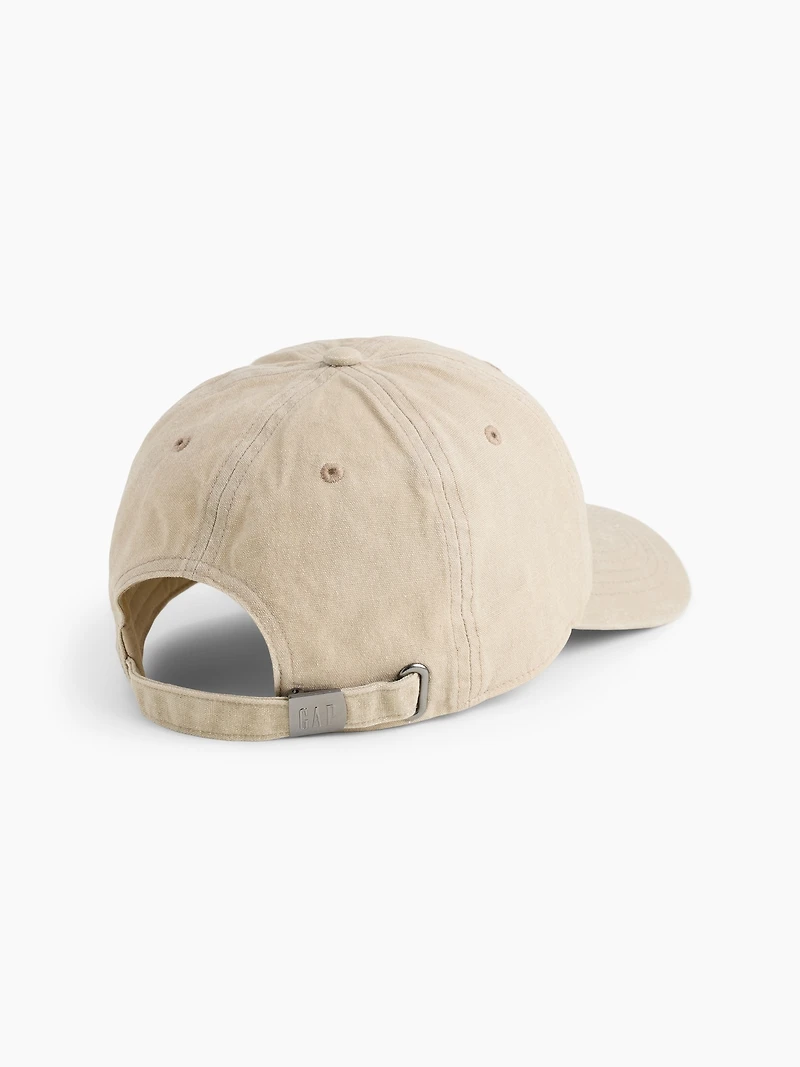 Waxed Canvas Baseball Hat