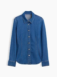 Denim Fitted Shirt