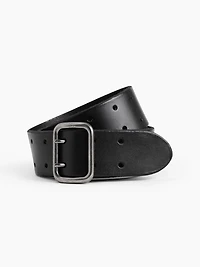Double-Prong Leather Belt
