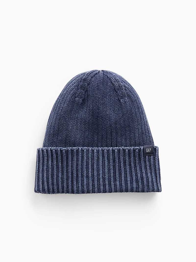 Bonnet en tricot côtelé pour Enfant