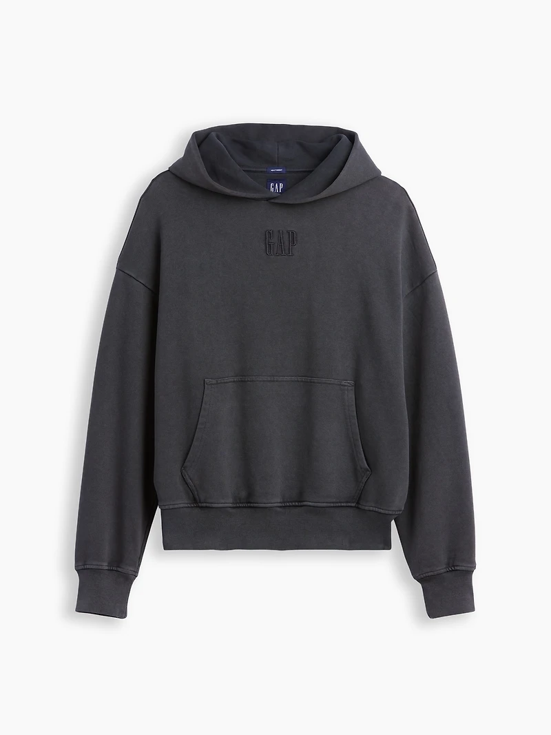 Heavyweight Oversized Logo Hoodie