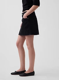 Denim Mini Skirt