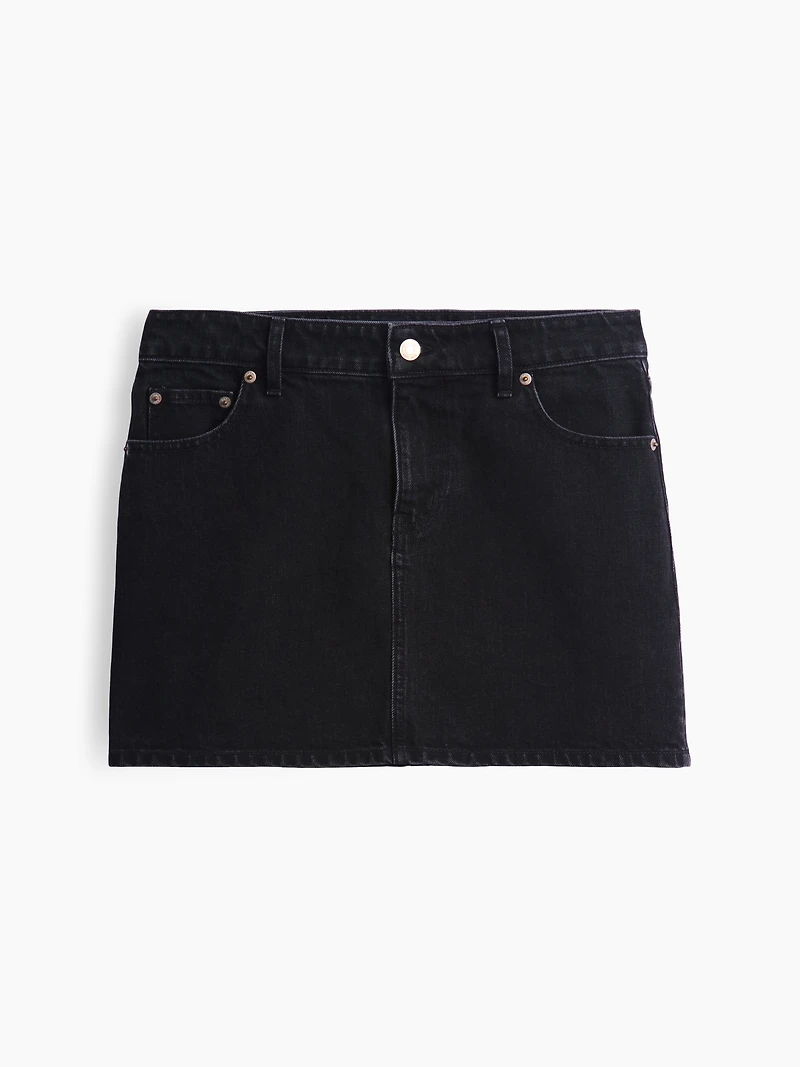 Denim Mini Skirt
