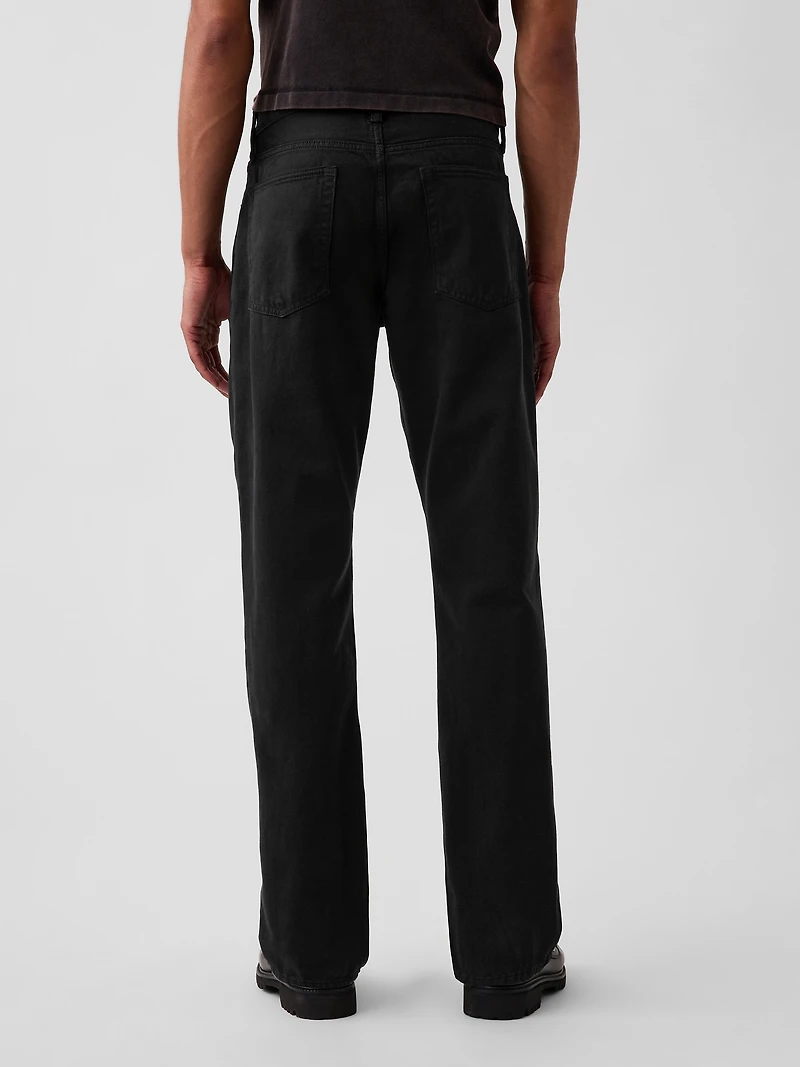 Relaxed Straight Jeans