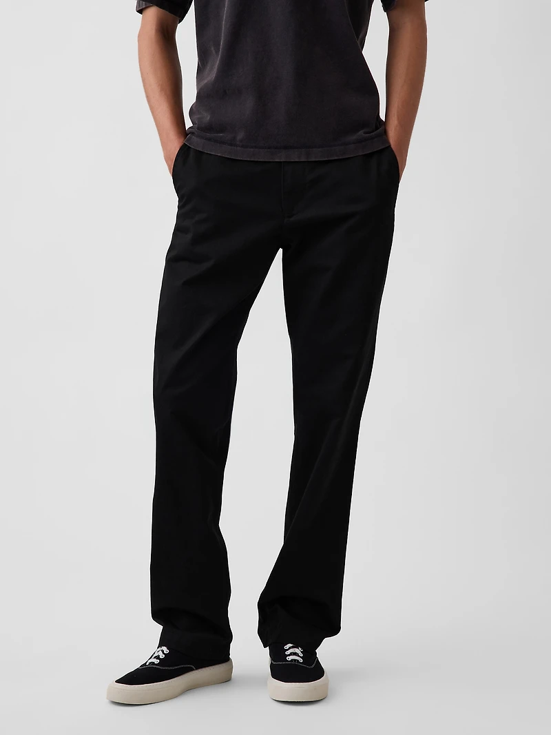 Modern Straight Khakis