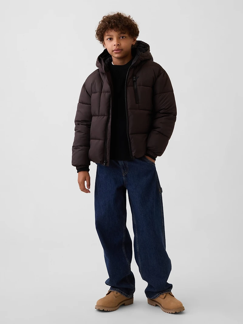 Veste rembourrée épaisse en matière recyclée pour Enfant