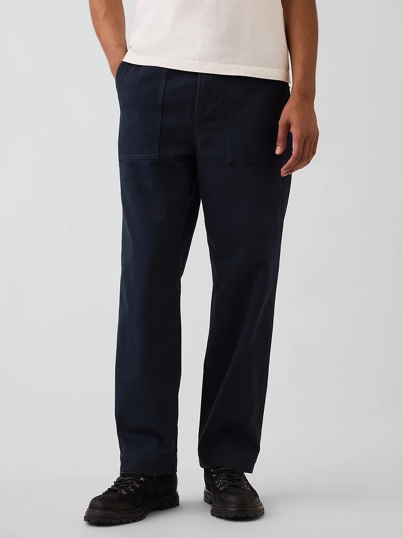 Herringbone '90s Loose Pants