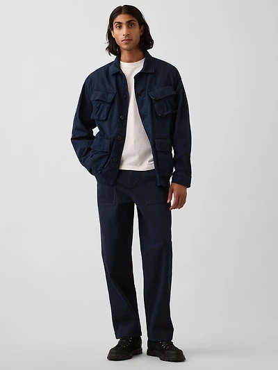 Herringbone '90s Loose Pants