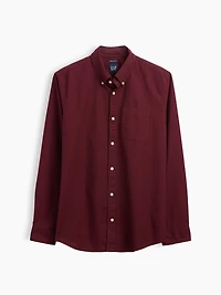 Plaid Oxford Button-Down Shirt