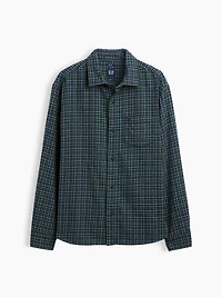 Relaxed Flannel Shirt