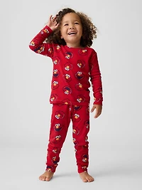 Pyjama en coton biologique brossé Sesame Street à motifs Elmo pour Bébé et Tout-petit