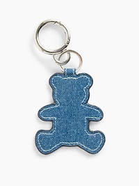 Brannan Bear Denim Bag Charm