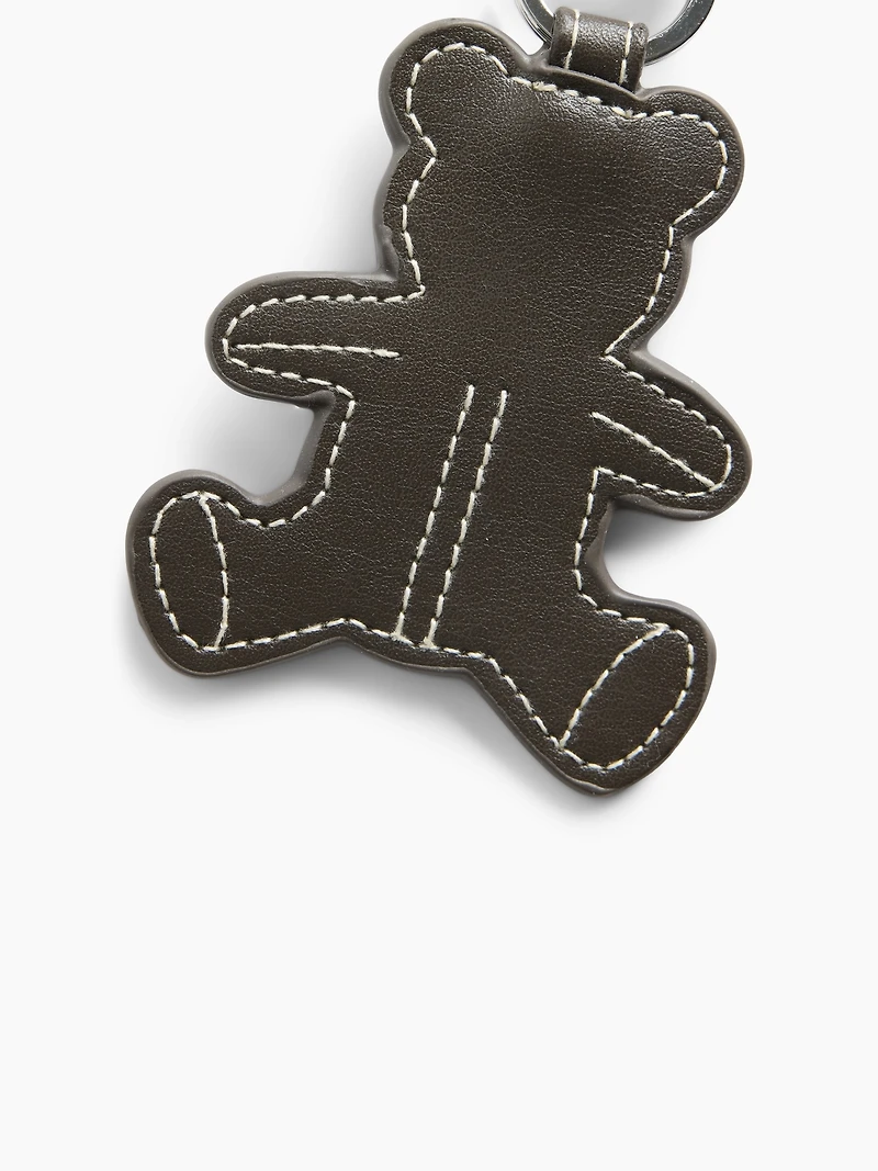 Brannan Bear Vegan Leather Bag Charm