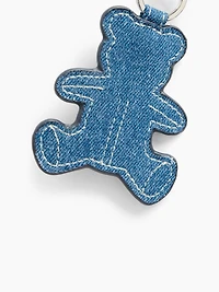 Brannan Bear Denim Bag Charm