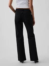 Mid Rise Relaxed Flare Jeans