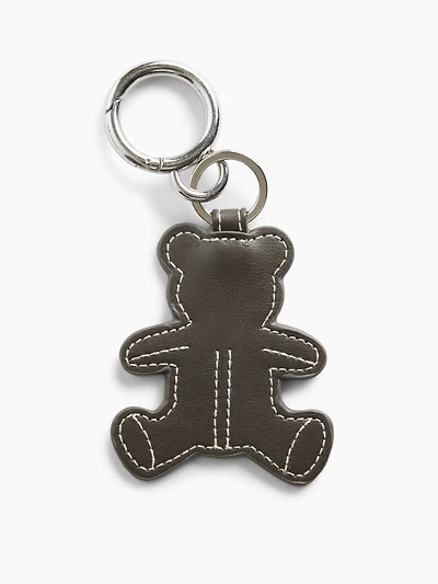 Brannan Bear Vegan Leather Bag Charm