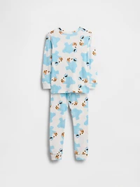 Pyjama en coton biologique brossé Sesame Street pour Bébé et Tout-petit