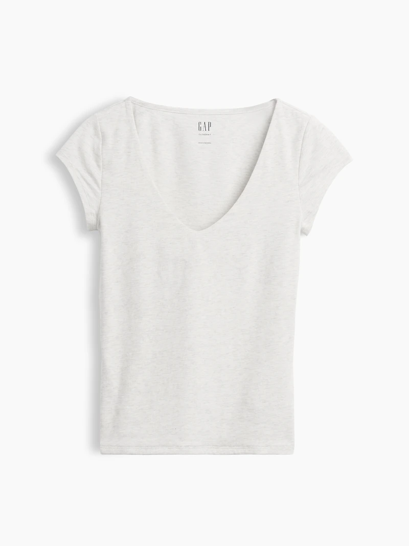 CloseKnit Jersey V-Neck T-Shirt