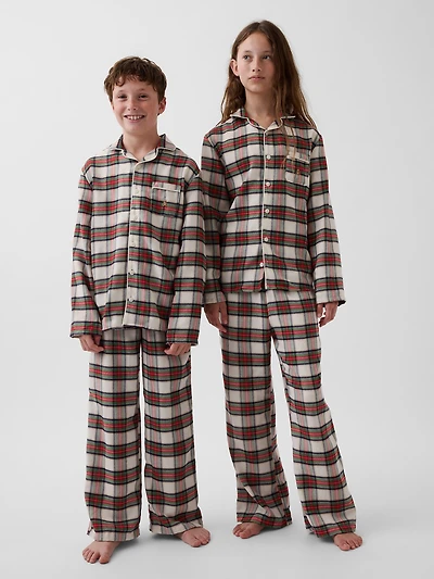 Pyjama en flanelle recyclée pour Enfant