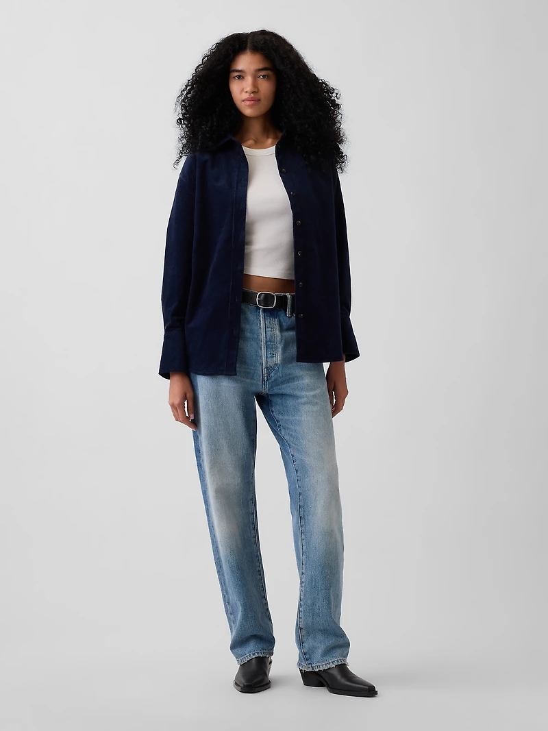 Corduroy Big Shirt