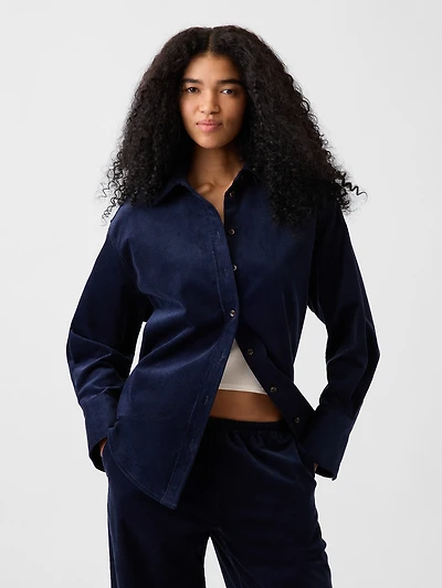 Corduroy Big Shirt
