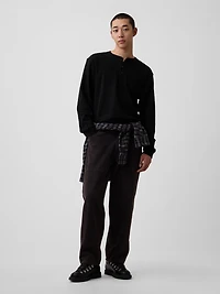Relaxed Henley T-Shirt