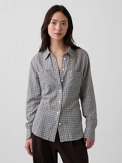 Plaid Western Shirt