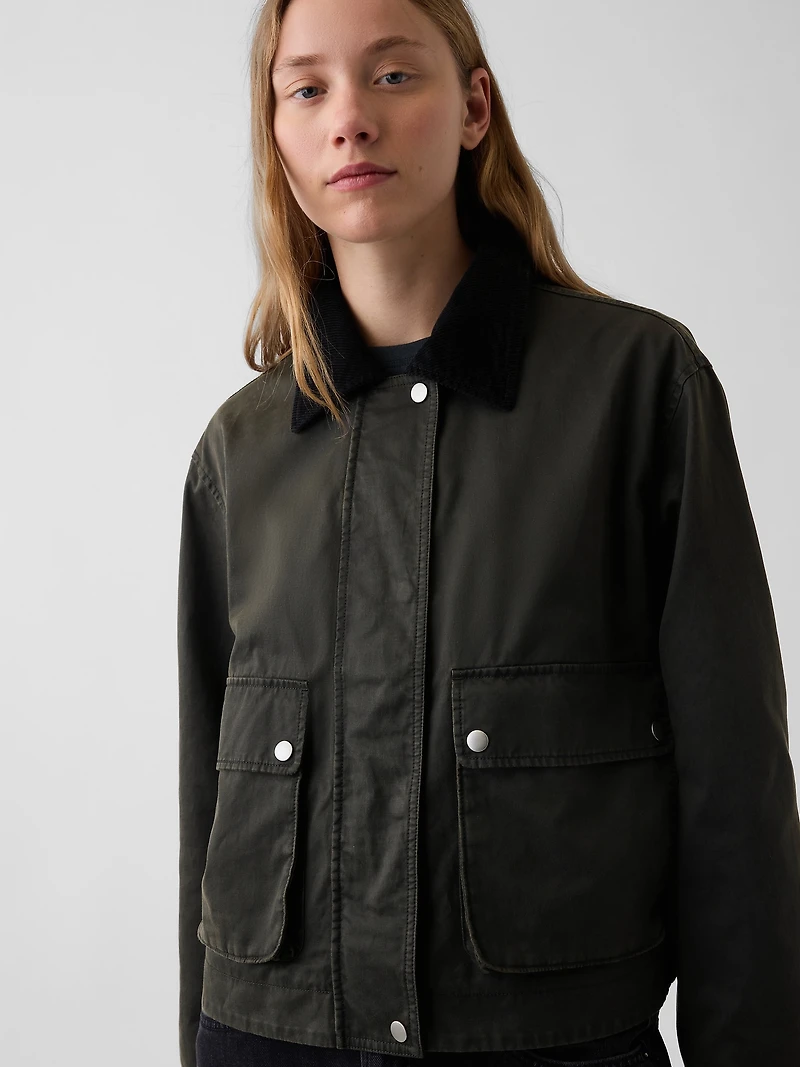 Waxed Canvas Barn Jacket