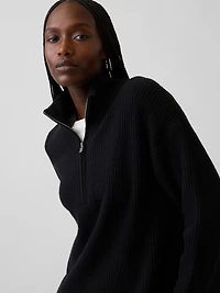 CashSoft Oversized Half-Zip Pullover