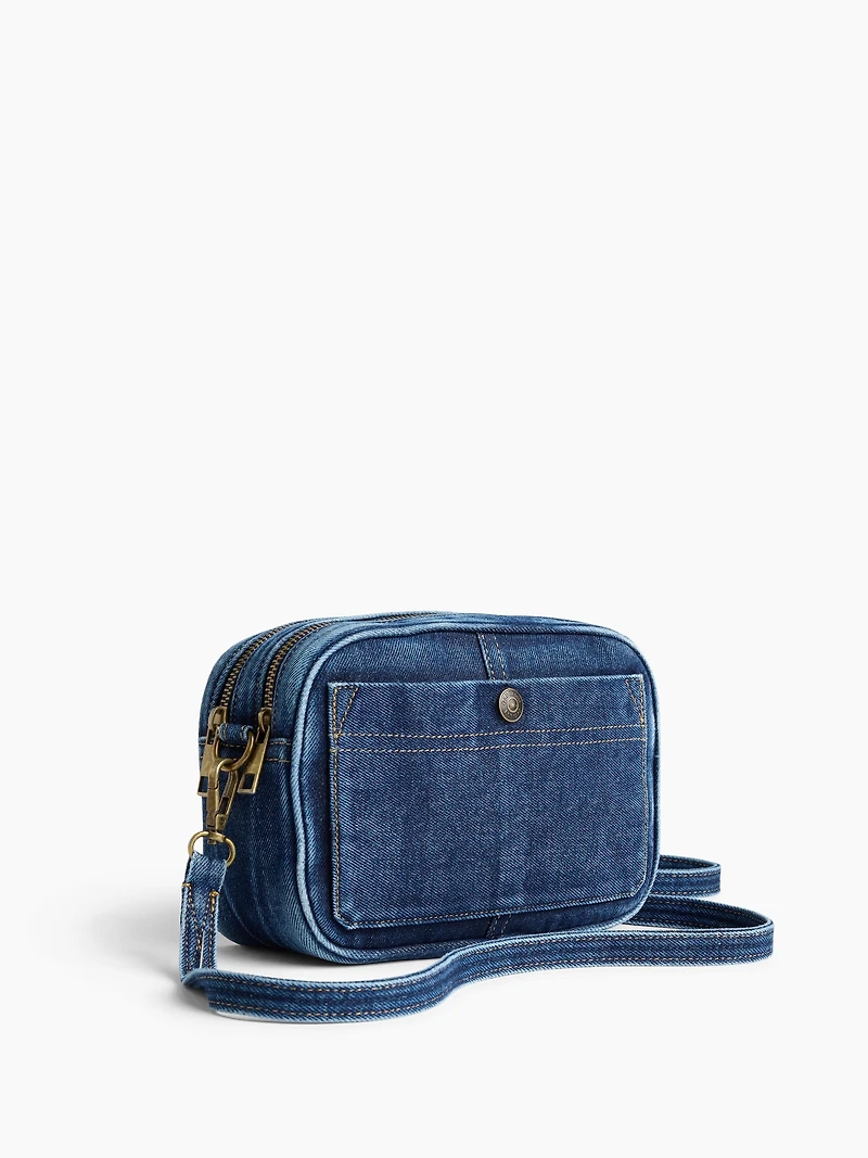 Denim Pocket Crossbody