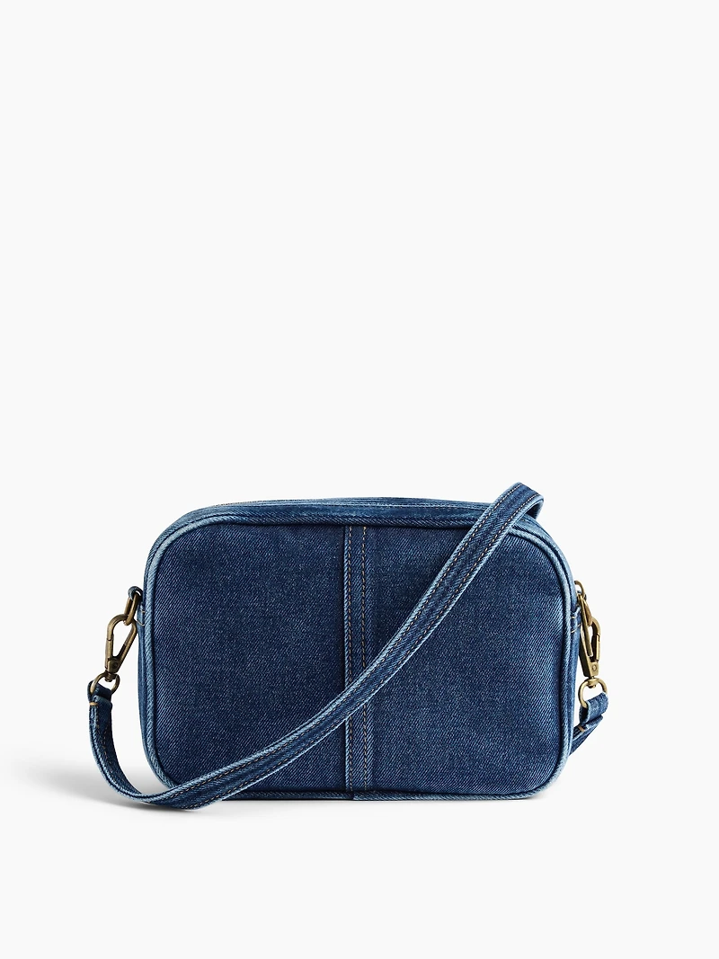 Denim Pocket Crossbody