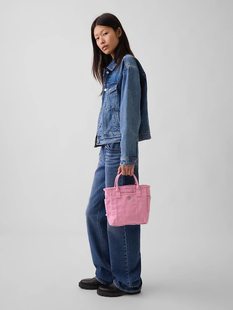Mini Canvas Favorite Tote